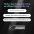 Macro Pad Macro Keyboard Programmable Keypad Customized 3-Key Mini Mechanical Gaming Keyboard, One Handed Keyboard RGB LED Backlit OSU Multifuncti...
