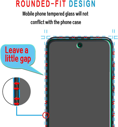 Slanku (3 Pack) Screen Protector for Motorola Moto G Play 2023 Tempered Glass, Premium HD Clarity, 9H Hardness, Bubble Free, Anti Scratch Case Fri...