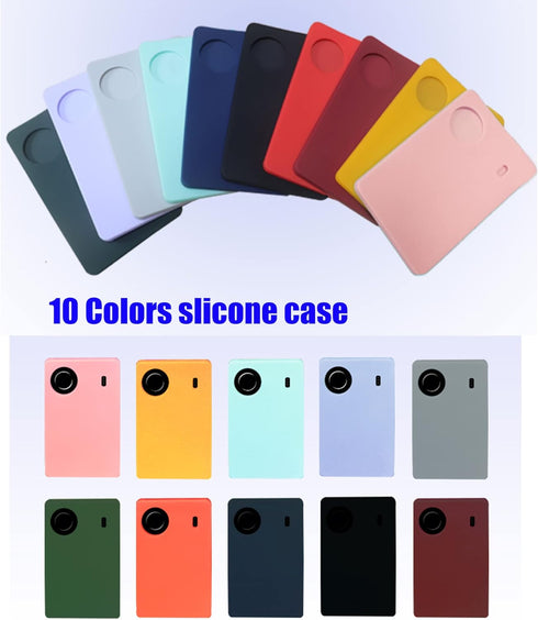 Slicone case for Tile Slim and for Tile pro 2022 2-pack (1 Slim,1 Pro),Item Locator Finder Cace Cover Holder for Keys, Wallets,Cat collar Accessor...