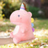 Dinosaur Stuffed Animal Plush Toys, Cute Dinosaurs with Unicorns Plush Toy Dolls, Soft Dino Plushies for Kids Plush Doll Gifts for Boys Girls (Pin...