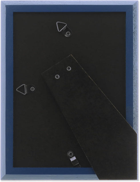 Lawrence Frames 745757 Weathered Woods 5x7 Charlotte Navy Blue Picture Frame...