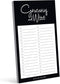 Bliss Collections To Do List Notepad, Groceries and Wine, Magnetic Weekly and Daily Planner for Organizing and Tracking Grocery Lists, Appointment...