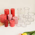 Plastic Candle Molds,2 Sizes Cylinder Candle Molds Pillar Candle Mould with Candle Wick Wooden Wick Holders Cylindrical Mould DIY Candle Making Su...