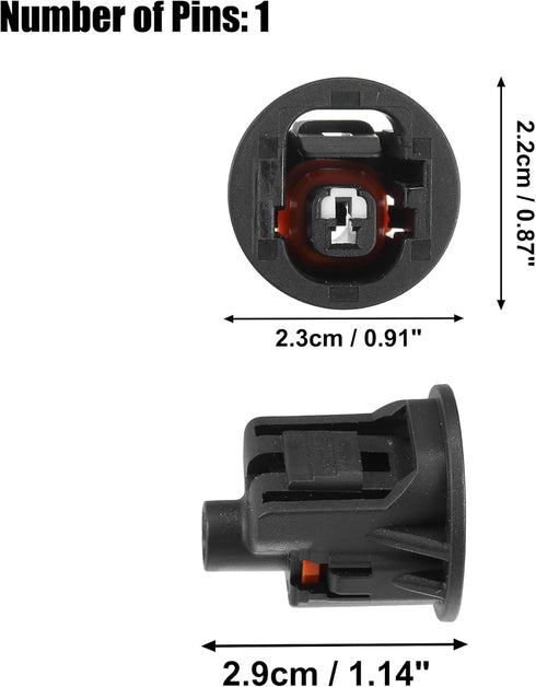 X AUTOHAUX 1 Set 1 Pin Oil Pressure Sensor Connector Adapter Plug Clip Kit Replacement for Toyota...