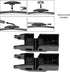 eMagTech 6Pcs Front Wiper Blades Fitting Hook Clip Adapter for 9mm Hook Type Arm Install Wiper Blades Fitting J Hook Arm Wiper Blades Adapter Clip...