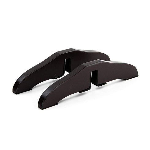 WELLAND Support Feet for 360 Degree Configurable Gate Collection, Espresso, A Pair...