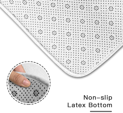 Stars and Moon Star Area Rug Solar System Constellation Area Rug Stars and Moon Blue Night Sky Print Pattern Floor Mat Suitable for Bedroom and Li...