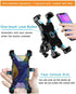 2024 Upgraded Bike Phone Mount, Easy Install and Quick Release Bicycle - Motorcycle Handlebar Phone Mount Holder, Bike Phone Holder for iPhone and...