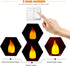Bestview LED Flame Effect Light Bulbs,3 Modes Flickering Light Bulbs, Smart E12 Chandelier Base Candle Fire Light Bulb for Halloween, Christmas,Pa...