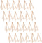 Tosnail 24 Pack 6" Small Art Easel Stand Tabletop Mini Wooden Display Stand Photo Holder Display Stand for Artist, Students, Adults, Kids Painting...