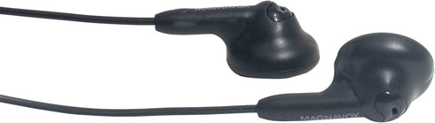 Magnavox MHP4820-BK Gummy Earbuds in Black | Available in Pink, White, Black, Blue, & Teal | Earbuds Gummy | Extra Value Comfort Stereo Earbuds | ...