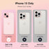 iPhone 15 Case with Screen Protector + Bumper + Camera Protector, iPhone 15 Full Body Protective Case TPU Shockproof, Anti-Yellowing Stylish Shiny...