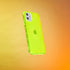 SteepLab Neon Highlighter Case for iPhone, The Grippy Jelly Case w/Protective Air Pockets (Conspicuous Neon Yellow, iPhone 11)...