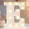 Pooqla LED Marquee Letter Lights Sign, Light Up Alphabet Letter for Home Party Wedding Decoration E...