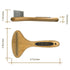PROBUSINES-Bamboo Pet Brush, Dog Dehairing Rake - Knot Detangling For Dogs, Cats, Any Long-Haired Pet Breed - Undercoat Rake For Shedding And Goom...