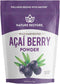 Nature Restore Wild Harvested Acai Berry Powder, 8 Ounces, Non GMO, Gluten Free, Brazilian Wild Grown...