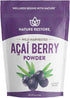 Nature Restore Wild Harvested Acai Berry Powder, 8 Ounces, Non GMO, Gluten Free, Brazilian Wild Grown...