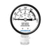 Pressure Canner Gauge, Pressure Cooker Gauge, 2" Dial Pressure Canner Steam Gauge, Bottom Mount...