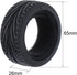 4PCS 1:10 RC Tires and Plastic Wheels Rims for 1/10 Scale On Road Touring Racing Drift Car Traxxas HSP HPI Tamiya (Blue)...