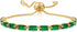 KissYan Tennis Bracelet for Women, 14K Gold Plated Cubic Zirconia Adjustable Slider Bracelets Trendy Jewelry Gift for Girls...