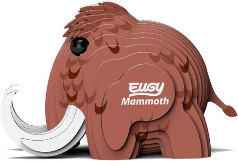 Eugy Mammoth 3D Puzzle, 22 Piece Eco-Friendly Educational Toy Puzzles for Boys, Girls & Kids Ages 6+...