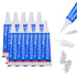Novani Clear Glue for Rhinestone, Jewelry Making, and Bead Crafts,Mobile Phone Metal Stone Nail Art Glass Repair Jewelry Glue 7000?10PCS)...