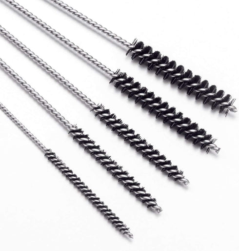 Set of 4 Carburetor Carbon Dirt Jet Remove Cleaner 26 Cleaning Wires Set + 20 Cleaning Needles + 10 Nylon Brushes Tool Kit for Motorcycle ATV Mope...