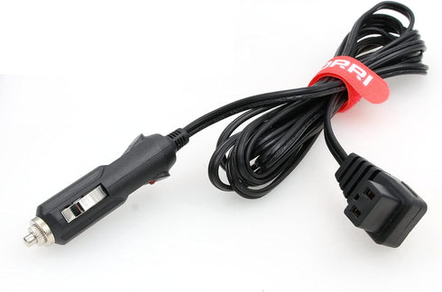 DRRI 12V DC Right Angle Duty Portable Compressor Mini Car Refrigerators Universal ThermoElectric Power Cable for Car, Truck, RV, Boat?Mobicool Coo...