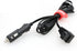 DRRI 12V DC Right Angle Duty Portable Compressor Mini Car Refrigerators Universal ThermoElectric Power Cable for Car, Truck, RV, Boat?Mobicool Coo...
