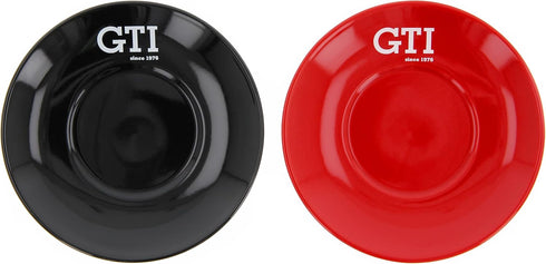 BRISA VW Collection - Volkswagen Espresso Cups Coffee-Tea-Cappuccino Set in GTI Design (The Legend/Red & Black/2-Piece Set/100ml/3.4 fl oz)...