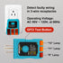 allsun GFCI Electrical Outlet Receptacle Tester,Circuit Tester,GFCI Detect Faulty Wiring Status Socket Checker,Standard 95-125 VAC, 3-Wire Light I...