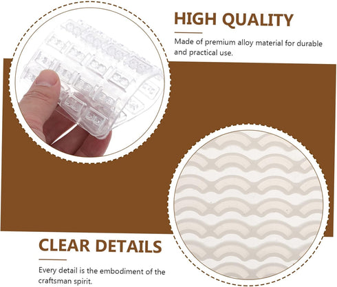 1 Set Brick Mold Set Diy Sand Table Supplies Sand Table Building Model Material Diy Craft Tool Kit Sand Table Landscape Building Kit Diy Brick Mol...