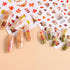 Fall Nail Art Stickers 3D Self-Adhesive Thanksgiving Nail Art Supplies Maple Leaf Nail Stickers Pumpkin Leaf Squirrel Sunflower Flower Designs Nai...