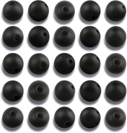 200Pcs 4mm Natural Matte Black Onyx Agate Beads Round Loose Gemstone Stone Beads for Jewerly Making with Crystal Stretch Cord...