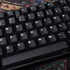 mintcaps Black Translucent Keycaps Cherry Profile Doubleshot Keycap Set 121 Keys Custom Keyboard Keycaps for 60% 65% 75% Cherry MX Mechanical Keyb...
