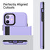 JETech Wallet Case for iPhone 12/12 Pro 6.1-Inch with Card Holder, Dual Layer Shockproof Protective Phone Cover, Sliding Hidden Slot (Purple)......