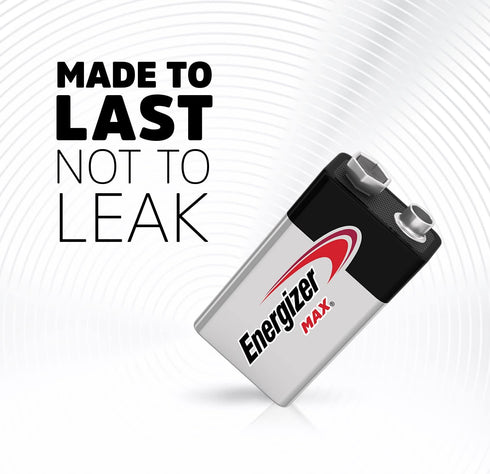 Energizer 9V Batteries, Max 9 Volt Battery Premium Alkaline, 8 Count...