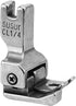 Othmro 1Pcs Industrial Sewing Machines CL Left Side Edge Guide Compensating Presser Foot Metal Presser Feet Sewing Presser Foot 1/4inch for Replac...