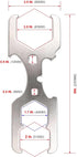 HAUTMEC 3 Way Plumber's Sink Strainer Wrench, Fits 1-3/4 inch., 2 inch. and 2-1/2 inch. Nuts? Multifunction Plumbing Wrench PL0037...