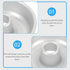 ifundom cheesecake pan bakeware pan round chimney pudding cake pan tubular non-stick baking pan for cake grinding wheel dessert food tube Metal ca...