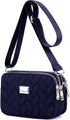 WITERY Small Crossboby Purse for Women - Waterproof Nylon Crossbody Phone Purse Shoulder Bag with Adjustable Strap...