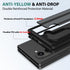 for Samsung Galaxy Z Fold 6 Case, Z Fold 6 Case with Camera Frame Protection, Thin Anti-scratch PC Matte Translucent Back & Flexible TPU Hinge Sho...