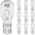 Diximus - Landscape Light Bulbs?Low Voltage Light Bulbs, T5 Malibu Bulbs 4W, Garden Light Bulbs 12V, Wedge Base, Landscape Bulbs 10 Pack...