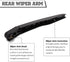 Rear Wiper Arm Blade Nut Set Replacement for Ford EDGE 2015-2023, Rear Wiper Cover Accessories Assembly, Wiper Cap Set for Back Windshield Window,...