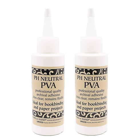PH Neutral PVA Adhesive, Acid-Free, Water-Soluble, Archival Quality PVA Formula, for Bookbinding, Book Repair, Framing, Collages, Paper Art and Cr...