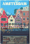 Amsterdam Fridge Magnet Netherlands Vintage Poster Holland Refrigerator Door Magnet Travel Souvenir...