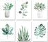 Botanical Prints Wall Art Room Decor for Bedroom Aesthetic, 8x10 Canvas Poster Unframed Set of 6, Plant Prints Leaf Posters Sage Green Decor...