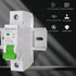 DC Miniature Circuit Breaker 12V-110V circuit breaker 1Pole 32Amp smart circuit breaker DIN Rail Mount for battery power systems,solar photovoltai...