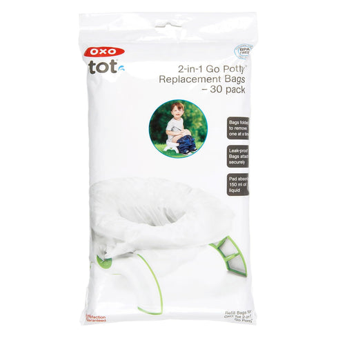 OXO Tot 2-in-1 Go Potty Refill Bags - 30 Pack...