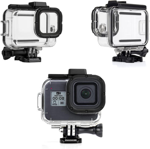 Waterproof Case Housing Case for GoPro Hero 8 Black Action Camera 196ft / 60m Underwater Protective Dive Accessory for GoPro 8 Black Ideal for Scu...
